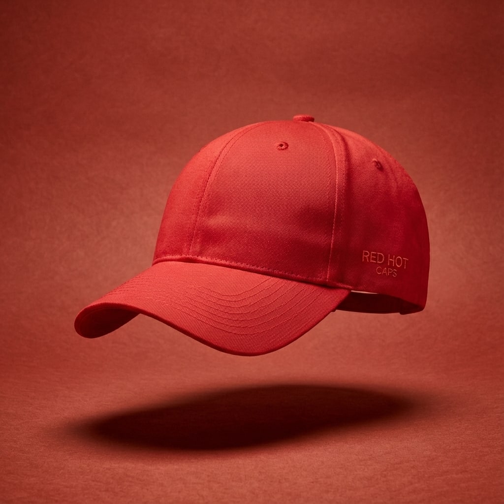 collection casquettes rouges Image