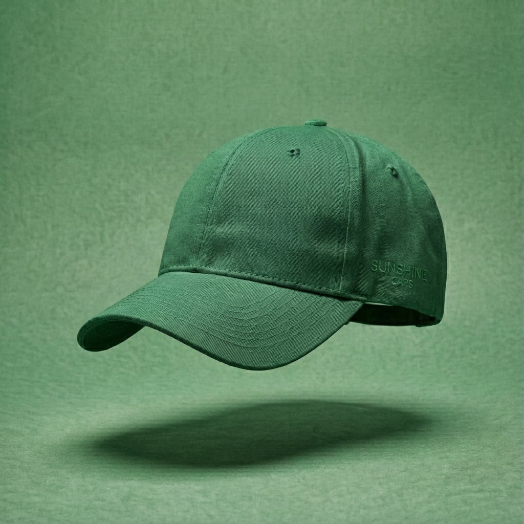 collection casquettes vertes Image
