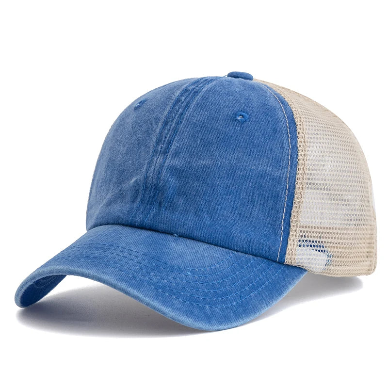 accessoire casual casquette trucker coton aux teintes variées