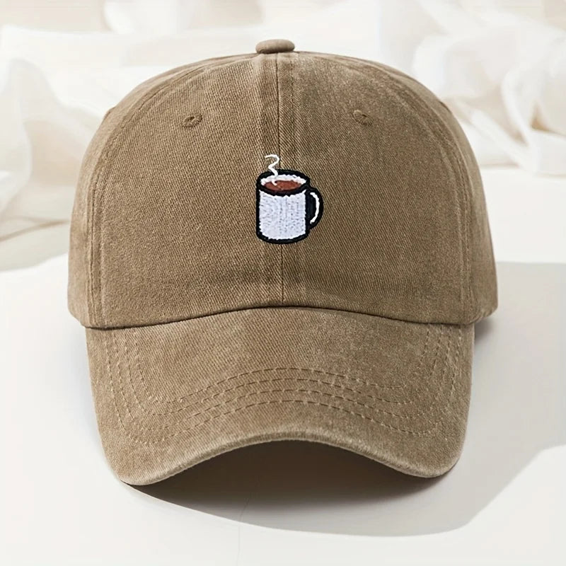 accessoire mode casquette rétro brodée