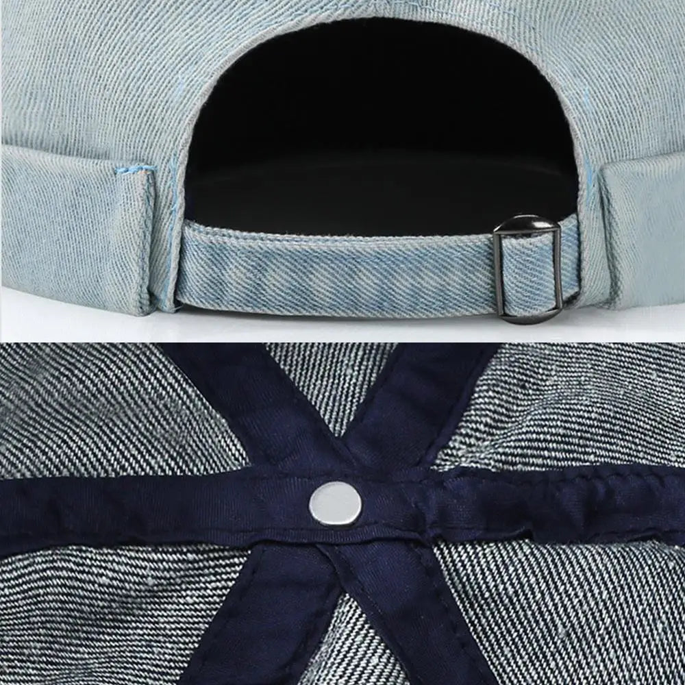 bonnet à la mode en denim