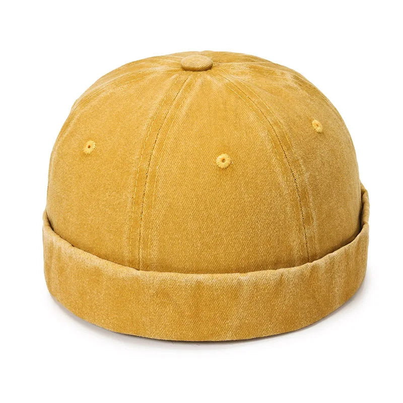 bonnet docker tendance en denim