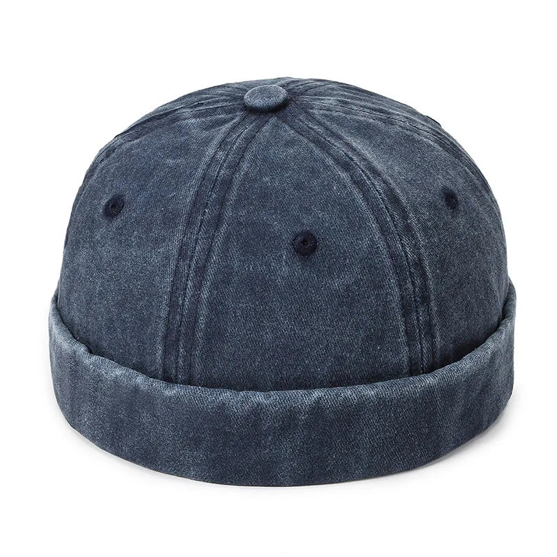 bonnet style docker en denim