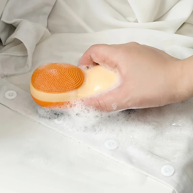 Brosse de nettoyage double face pour casquettes