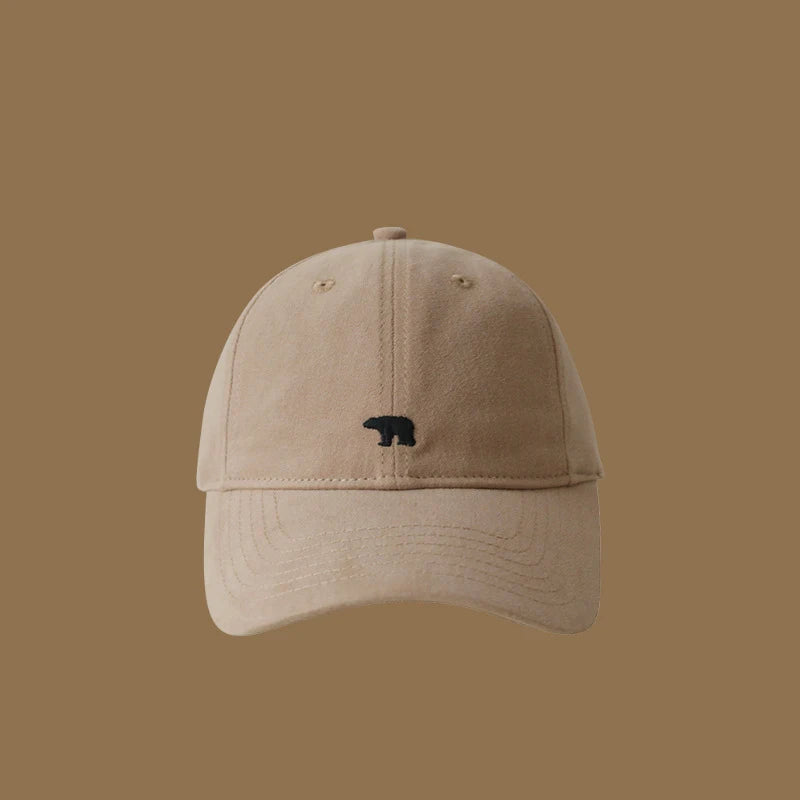 cap casquette ours en broderie