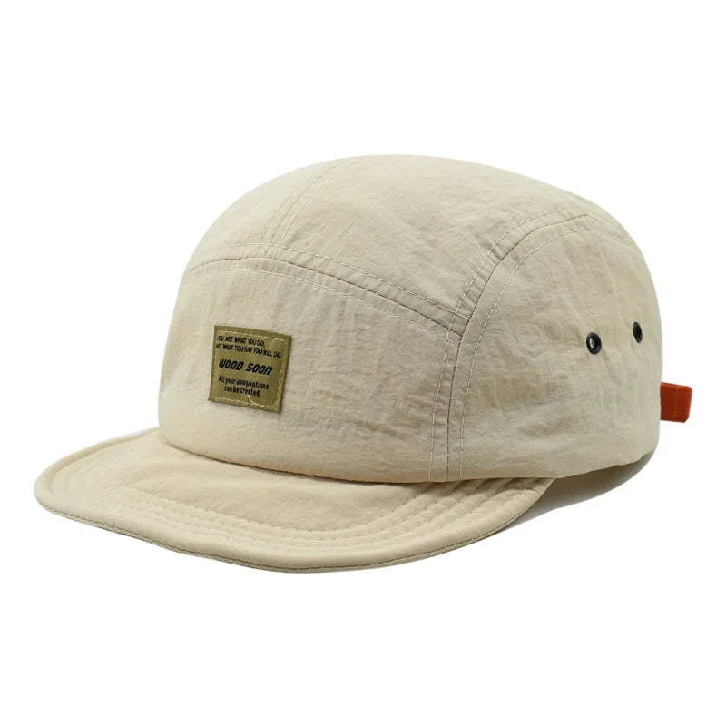 Casquette 5 panel légère et ajustable