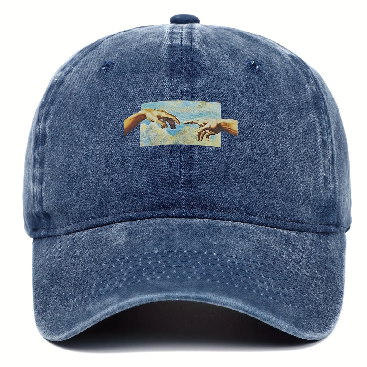casquette à visière motif original