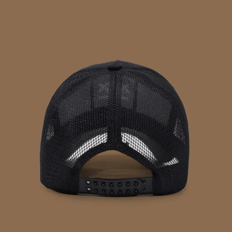 casquette ajustable motif visage souriant