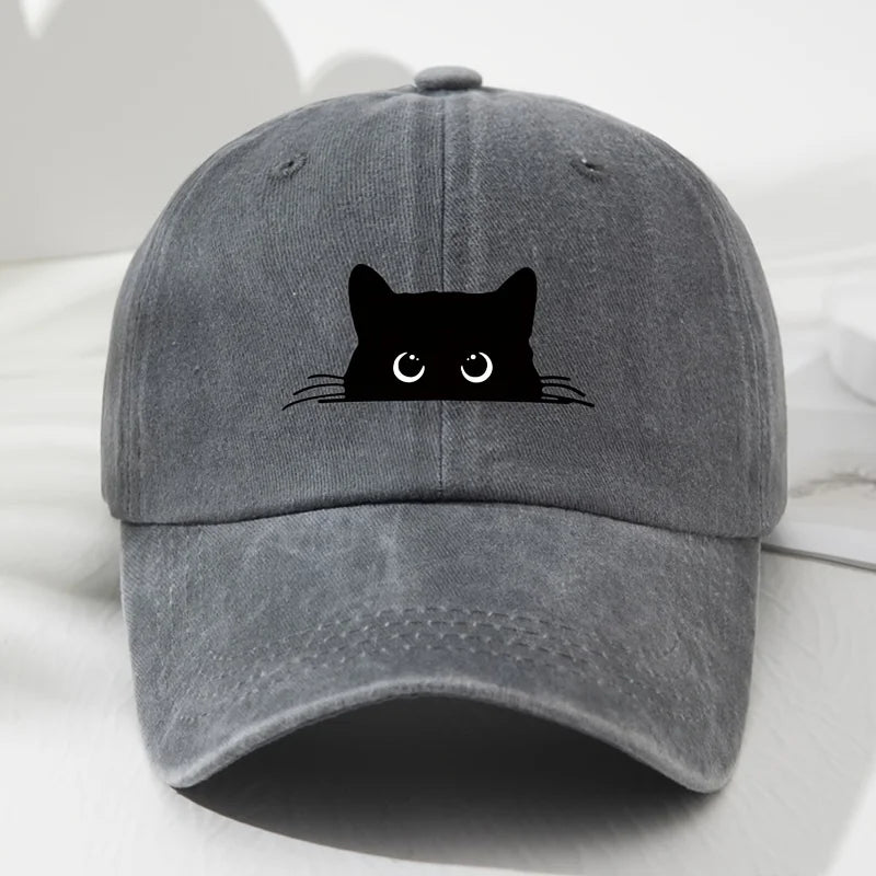 casquette baseball pour les amoureux des chats Image