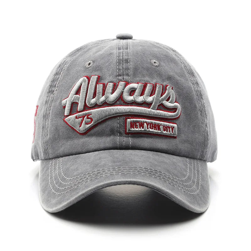 casquette baseball brodée Always