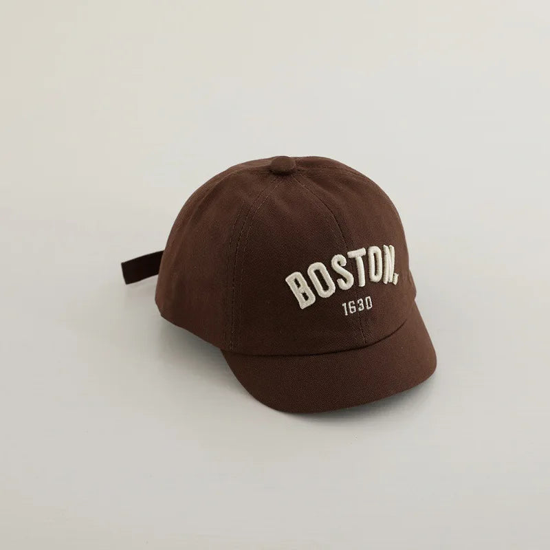 Casquette baseball brodée Boston pour bébé