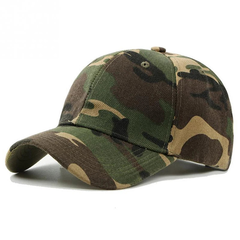 Casquette baseball camouflage militaire classique