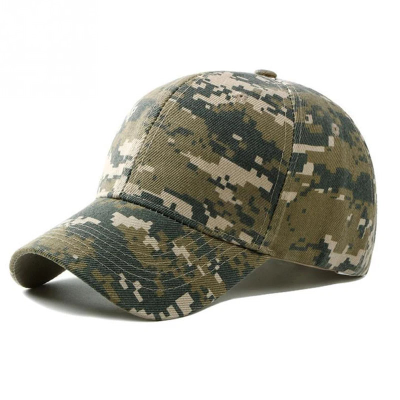 Casquette baseball camouflage militaire numérique