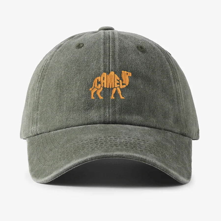 casquette baseball en coton avec chameau