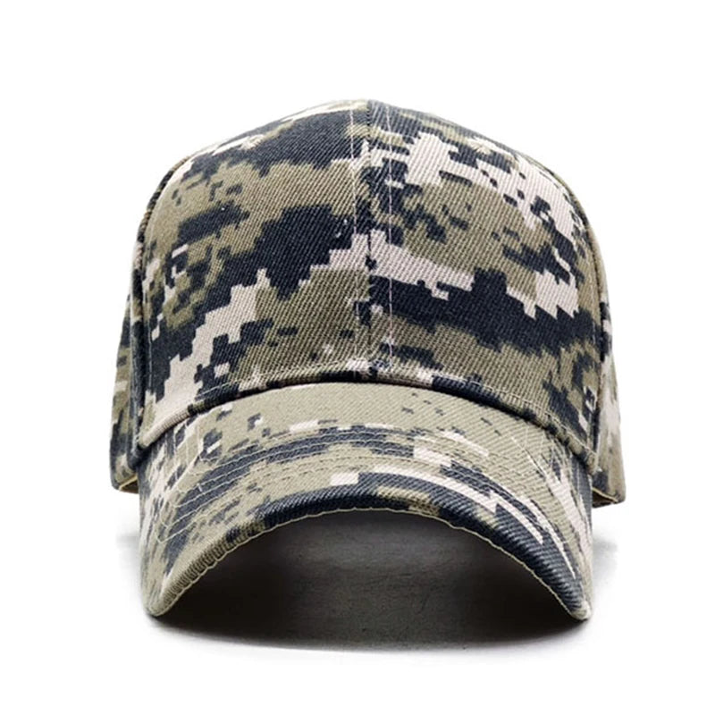 casquette camouflage militaire en tissu Image