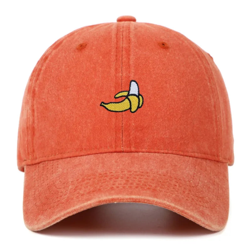 casquette casual pour hommes et femmes banane