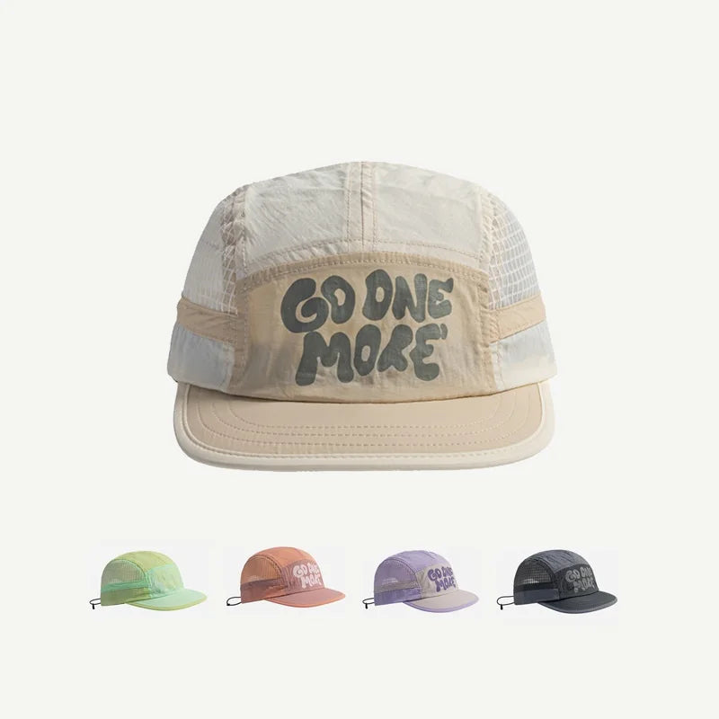 casquette cinq panneaux unisexe