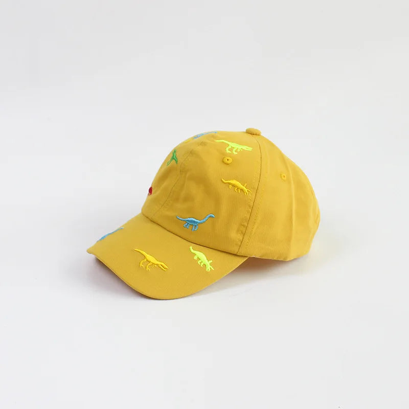casquette colorée motif jurassique pour enfants