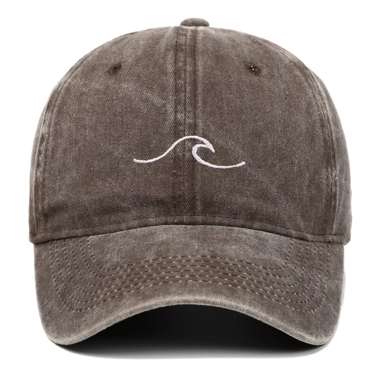 casquette en coton motif vagues pour homme