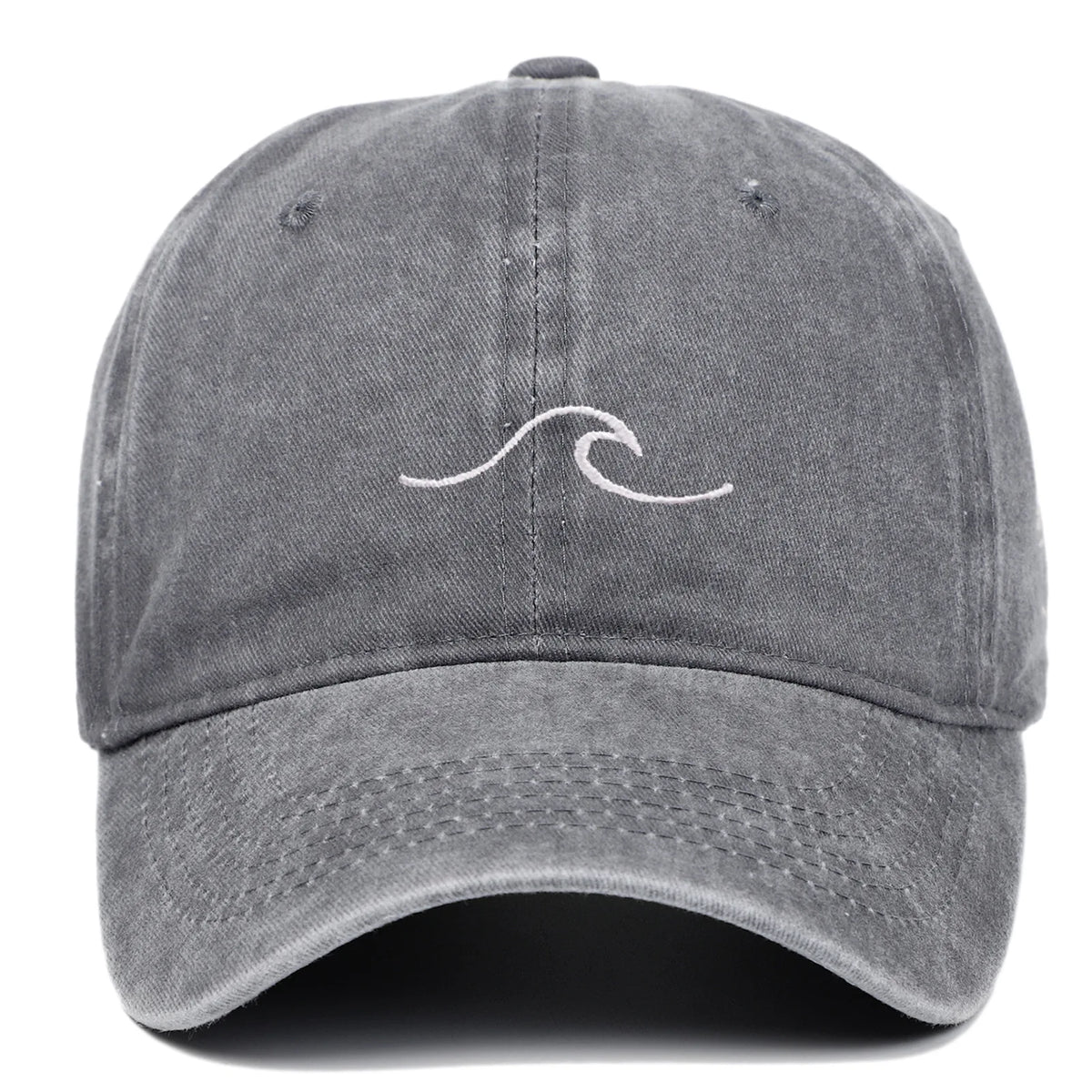 casquette en coton style vintage brodé