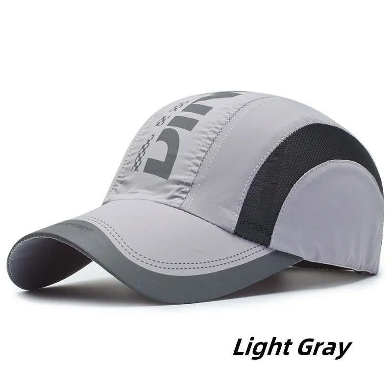 casquette pour course avec évacuation de la transpiration
