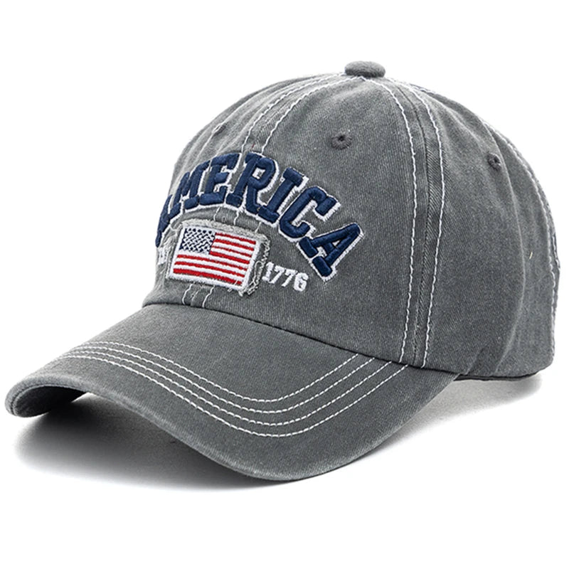 casquette décontractée brodée America