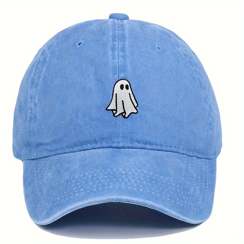 casquette décontractée avec motif fantôme