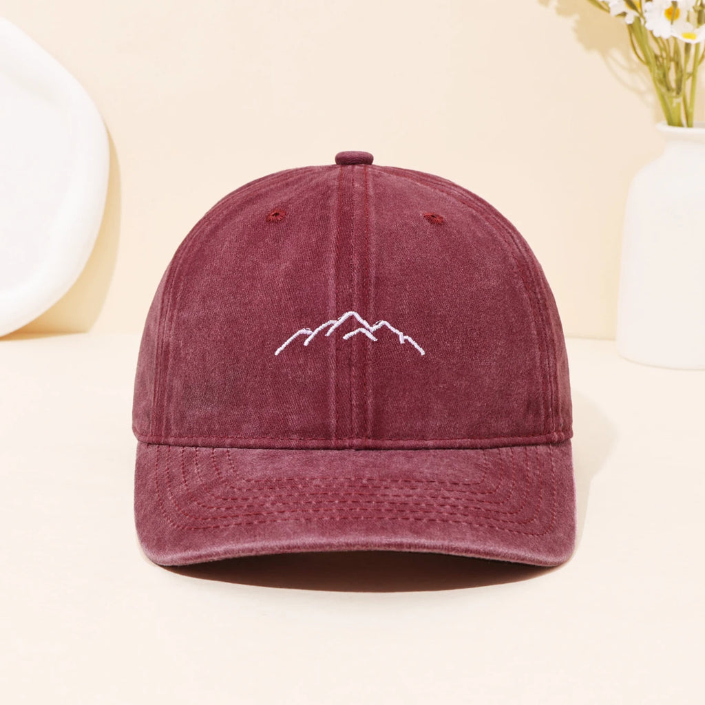 casquette décontractée style rétro