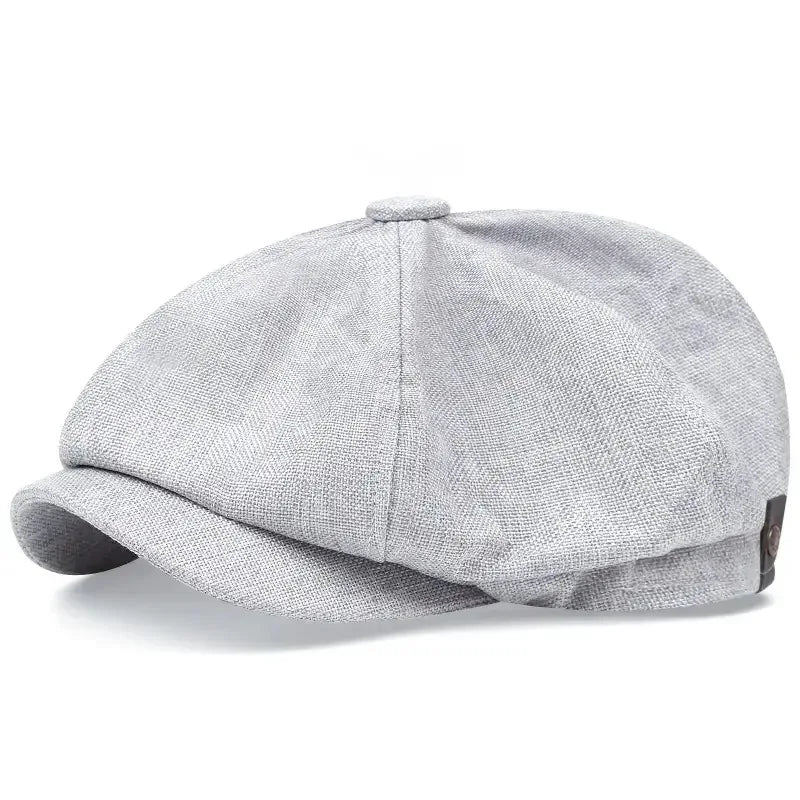 casquette élégante en tissu piqué