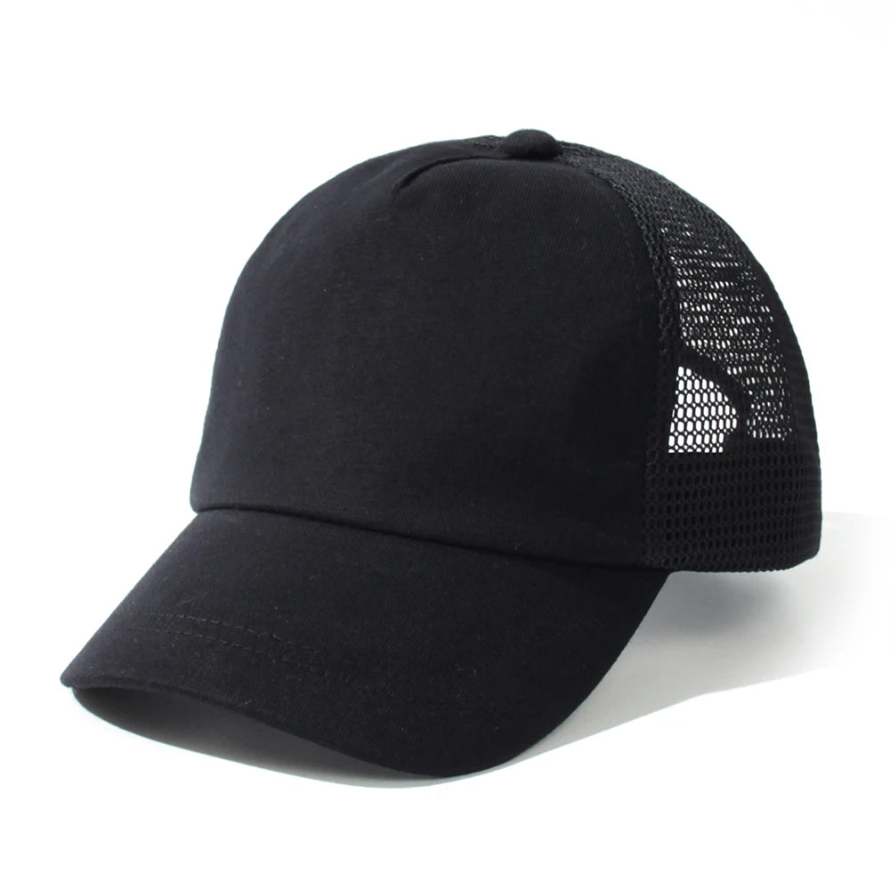 casquette enfant légère en tissu mesh