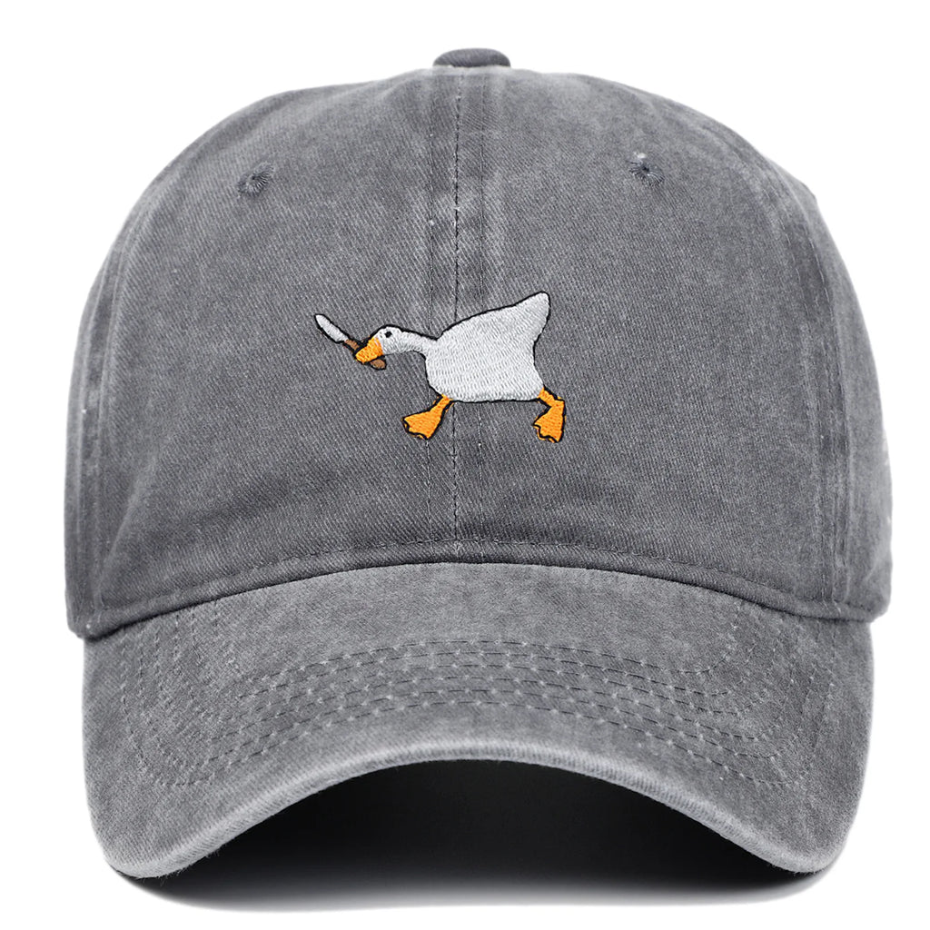 casquette été brodée canard