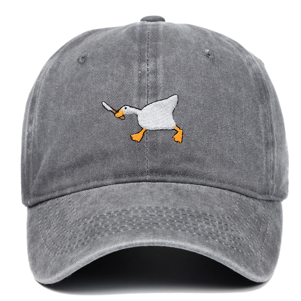 casquette été brodée canard