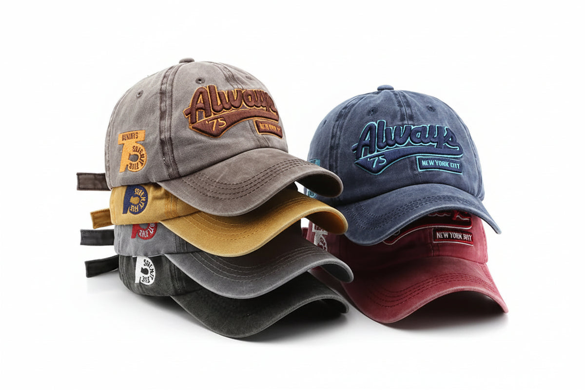 casquette été délavée Always