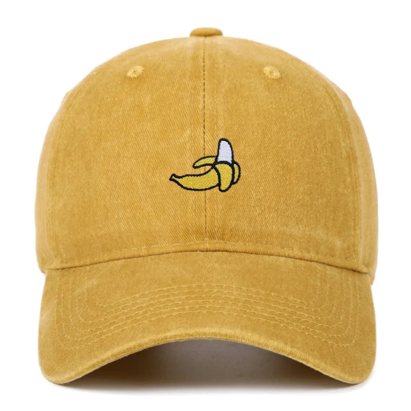 casquette fashion avec motif banane