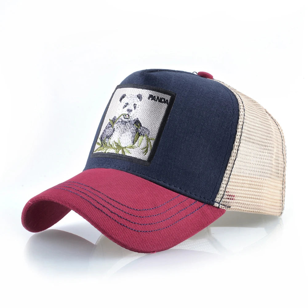 casquette fashion panda respirante