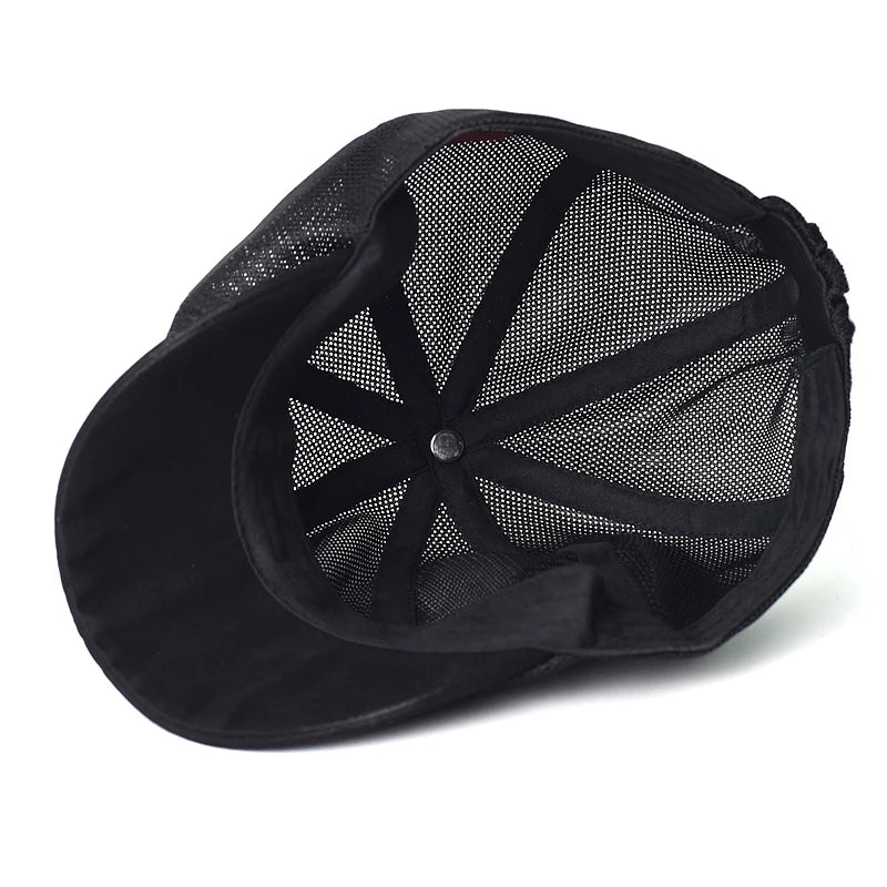casquette gavroche en tissu mesh respirant Image