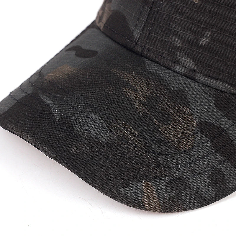 casquette légère en filet camouflage