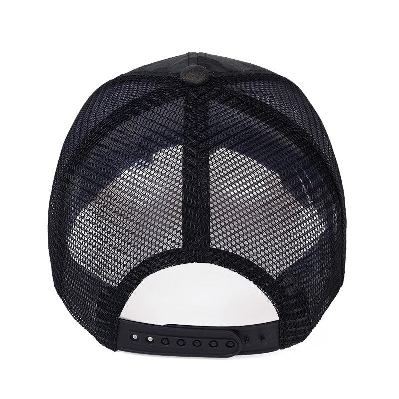 casquette militaire en mesh adaptable