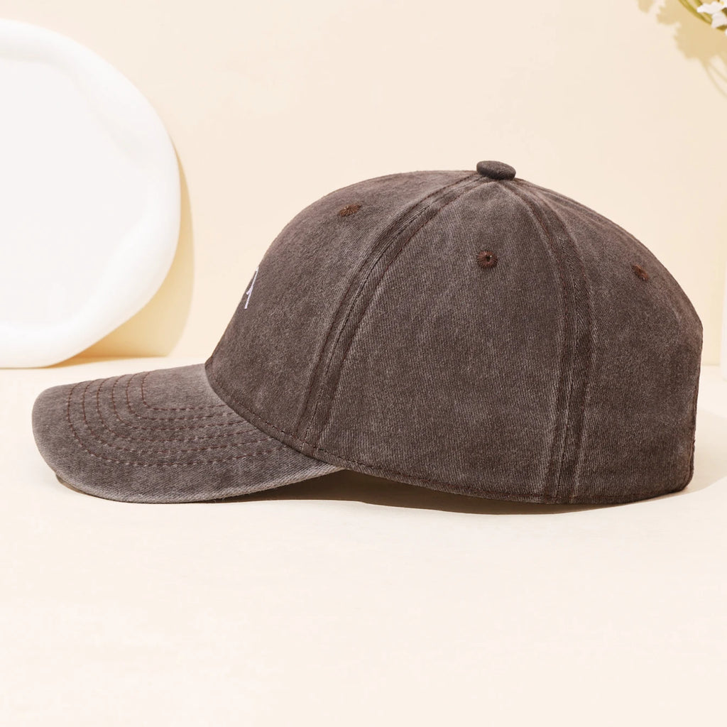 casquette motif alpin