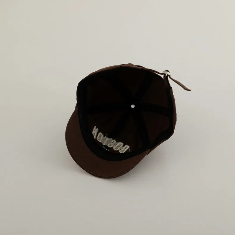 casquette avec motif Boston pour bébé