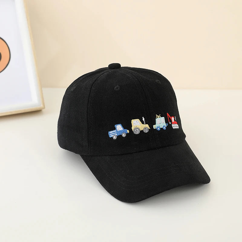 casquette originale avec broderie de camions