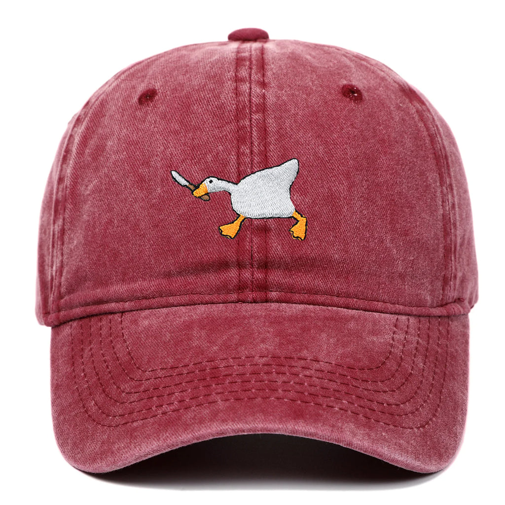 casquette originale motif canard