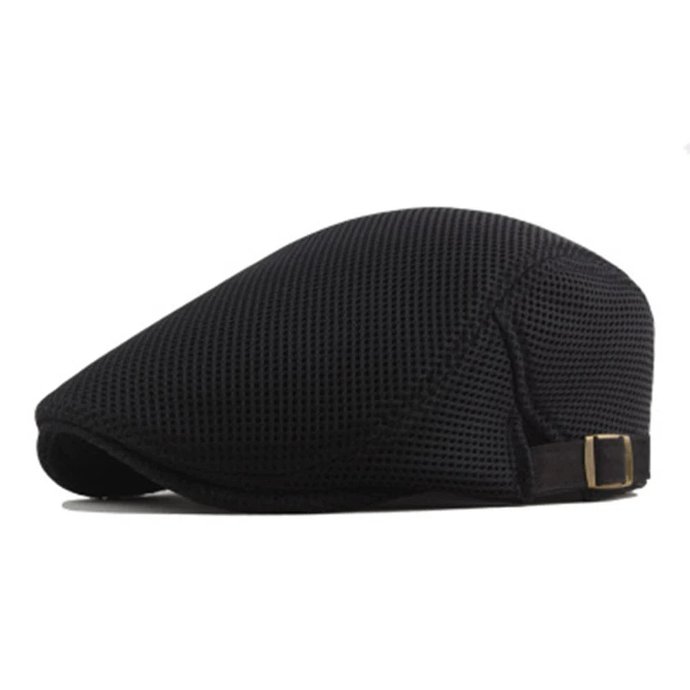 Casquette plate respirante en mesh