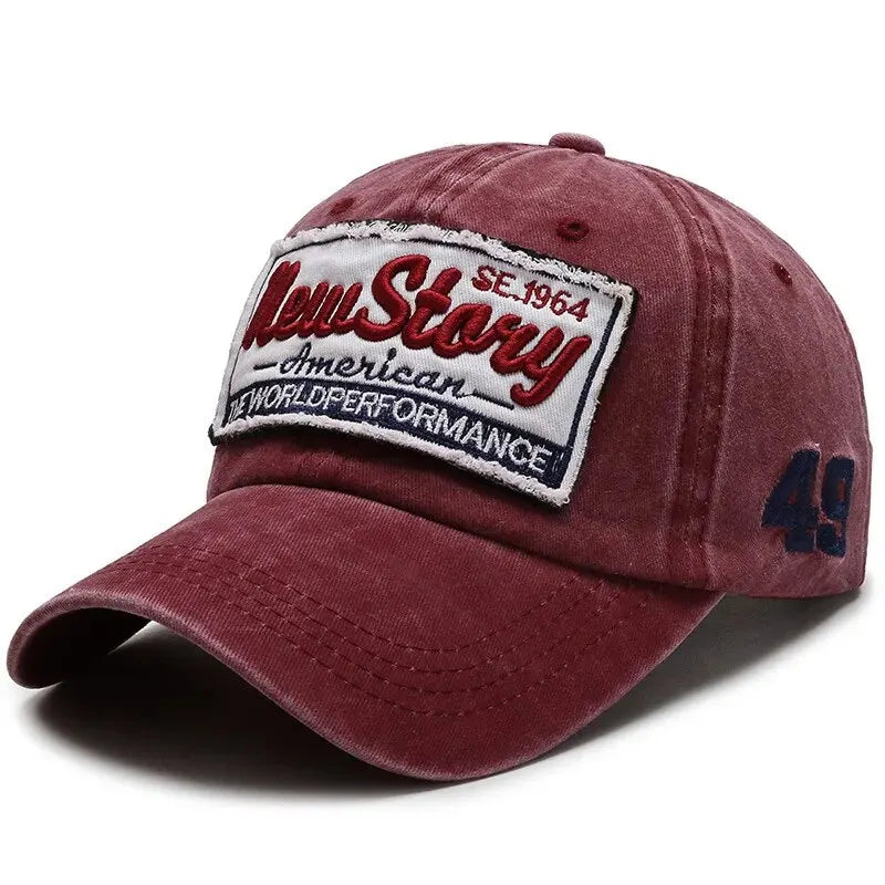 casquette de sport avec patch New Story