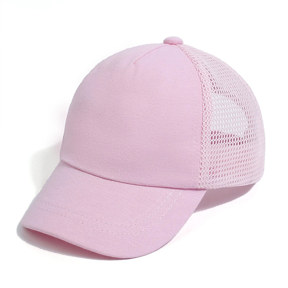 casquette de sport unie pour les jeunes