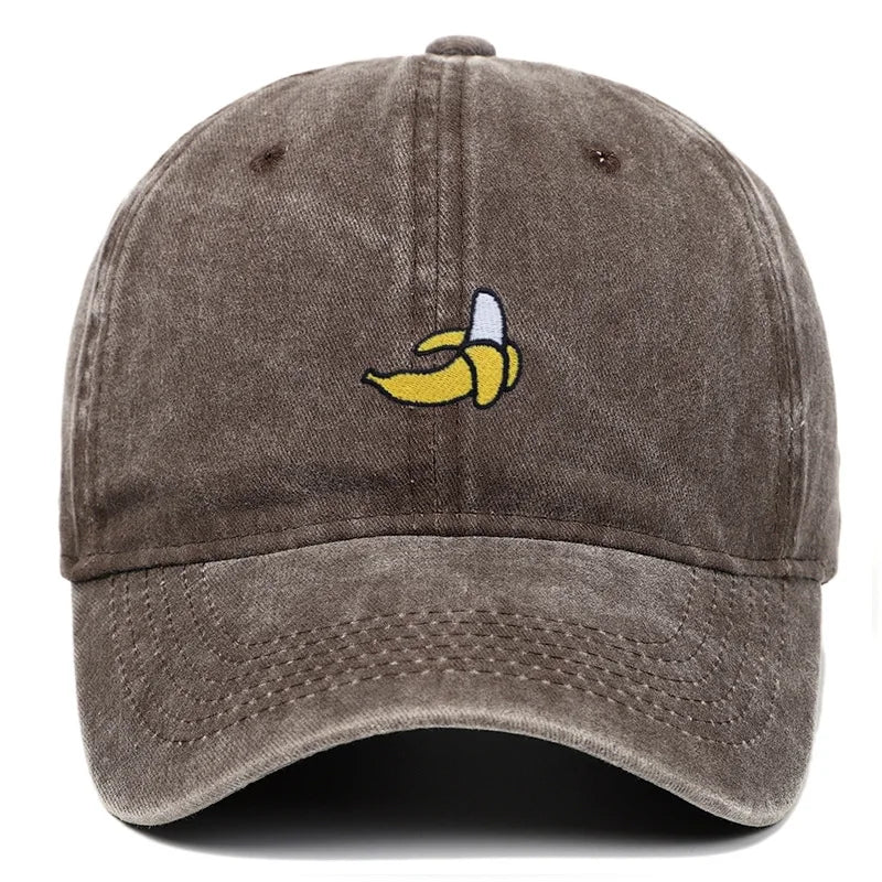 casquette sportive brodée banane pour tous