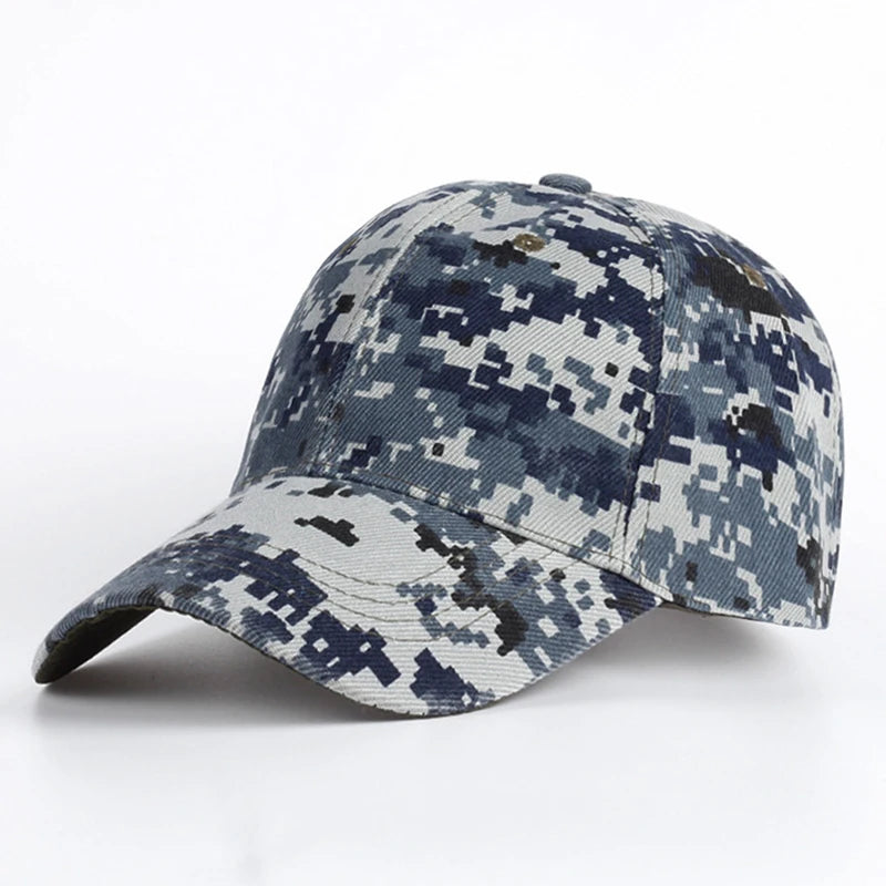 casquette style militaire avec motif camo