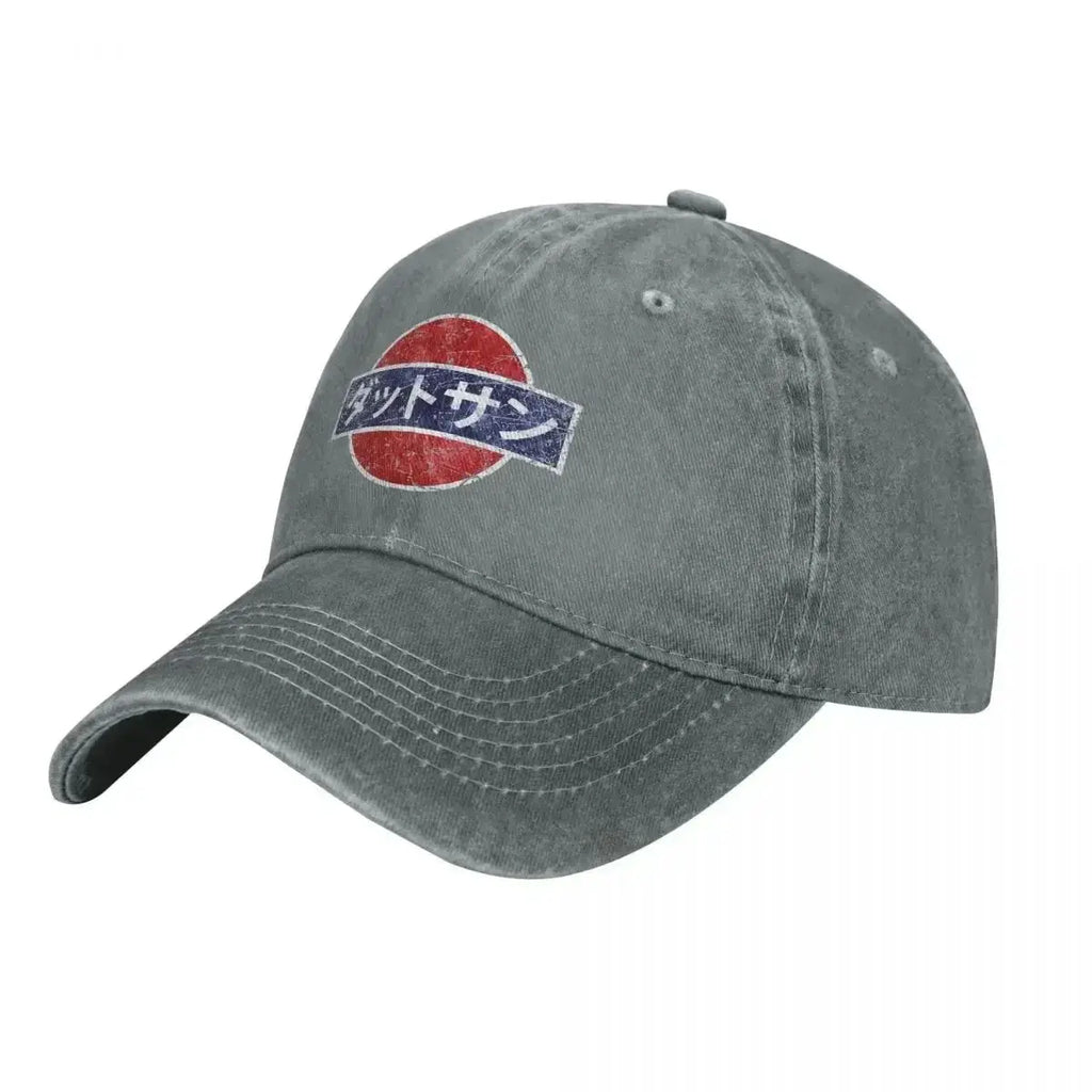 casquette style rétro avec motifs asiatiques