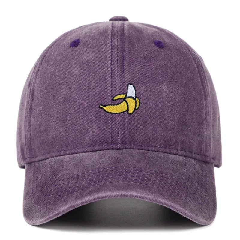 casquette tendance broderie banane Image