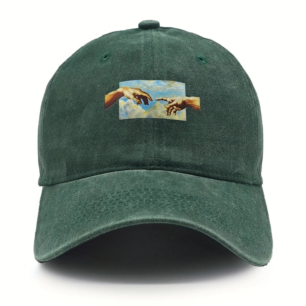 casquette tendance imprimée design créatif
